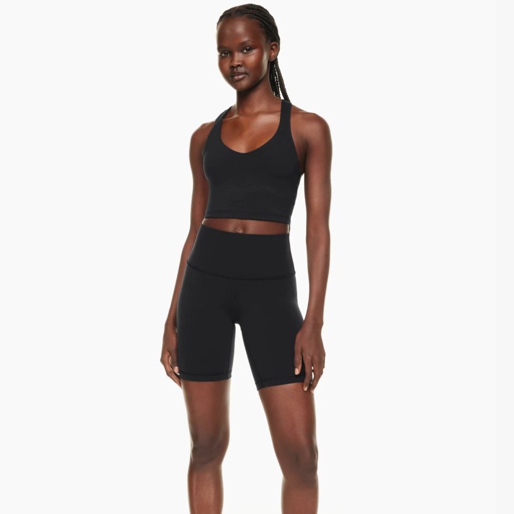 Tna Atmosphere Hi-Rise 7" Short High-waisted bike shorts (Aritzia)